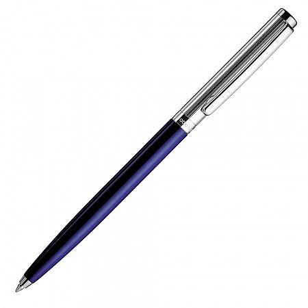 Otto Hutt Design 01 Guilloche Pinstripe Blue - Ballpoint