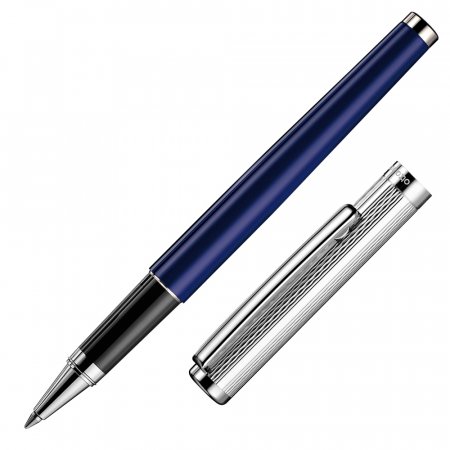 Otto Hutt Design 01 Guilloche Barleycorn Blue - Rollerball