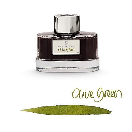 Graf von Faber-Castell Ink Bottle 75ml - Olive Green