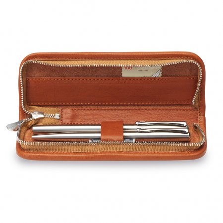 Sonnenleder Grass Leather Pencil Case for 3 Pens - Nature