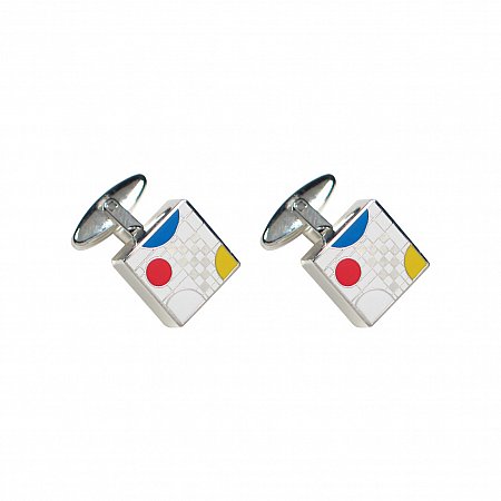 ACME Frank Lloyd Wright Playhouse White - Cufflinks