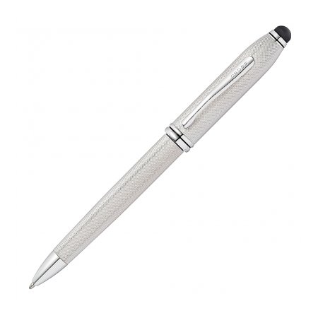 Cross Townsend Brushed Platinum Plated Stylus - Ballpoint