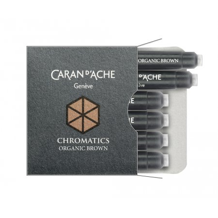 Caran dAche Ink Cartridges (6 pcs) - Organic Brown 