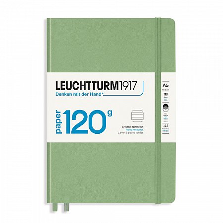 Leuchtturm1917 Notebook A5 120g Ruled - Sage