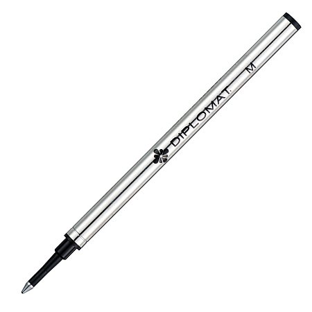 Diplomat Rollerball Refill Metal - Black