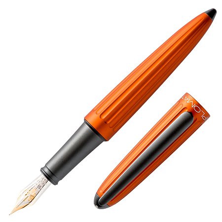 Diplomat Aero Orange 14K Gold Nib - Fountain [B]