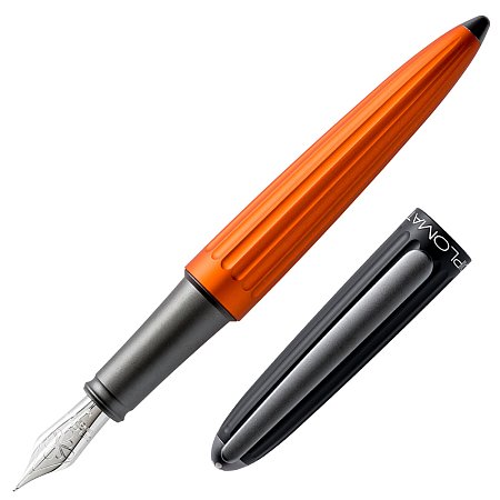 Diplomat Aero Black/Orange - Fountain [B]