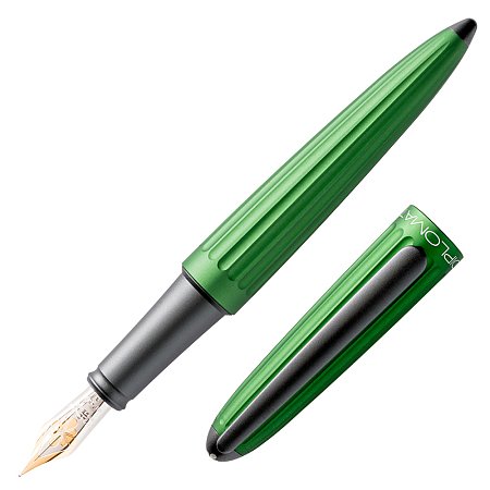 Diplomat Aero Green 14K Gold Nib - Fountain [B]