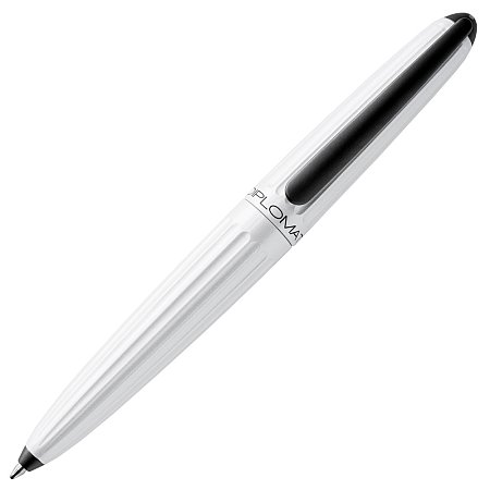 Diplomat Aero Pearl White - Ballpoint