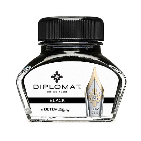 Diplomat Ink Bottle 30ml - Black