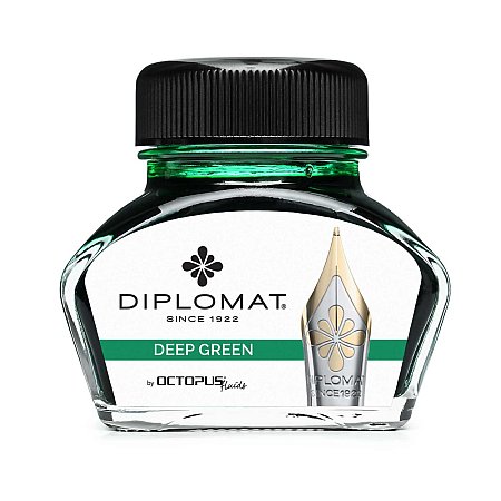 Diplomat Ink Bottle 30ml - Deep Green