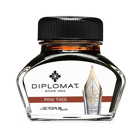 Diplomat Ink Bottle 30ml - Pine Brown