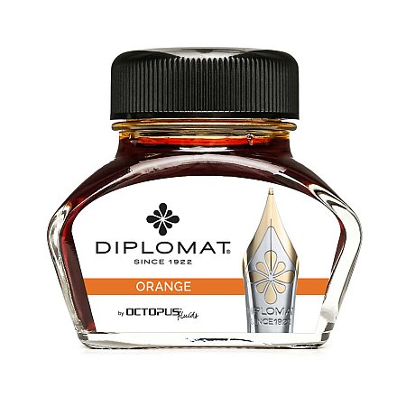 Diplomat Ink Bottle 30ml - Orange