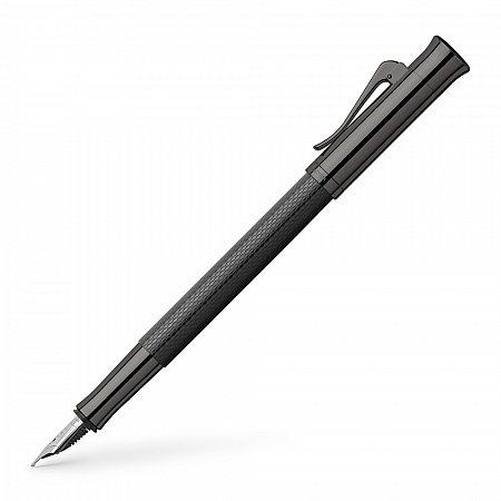 Graf von Faber-Castell Guilloche Black Edition - Fountain [F]