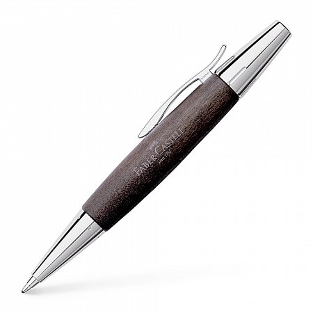 Faber-Castell e-motion Pearwood Black - Ballpoint