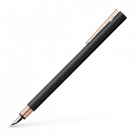 Faber-Castell NEO Slim Metal Black Rose - Fountain [B]