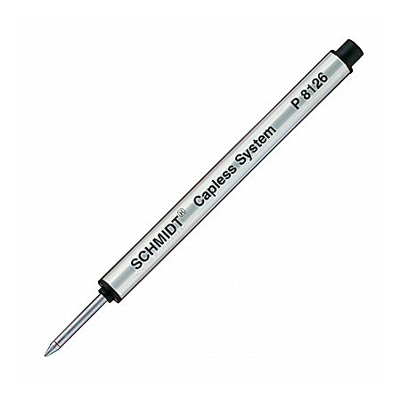 SCHMIDT Rollerball Refill Capless P8126 - Black [F]