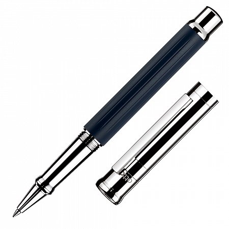 Otto Hutt Design 04 Pinstripe Matt Navy Blue - Rollerball