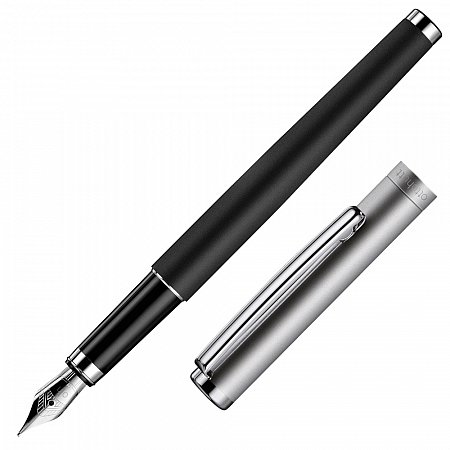 Otto Hutt Design 01 Ruthenium Matt Black - Fountain [F]