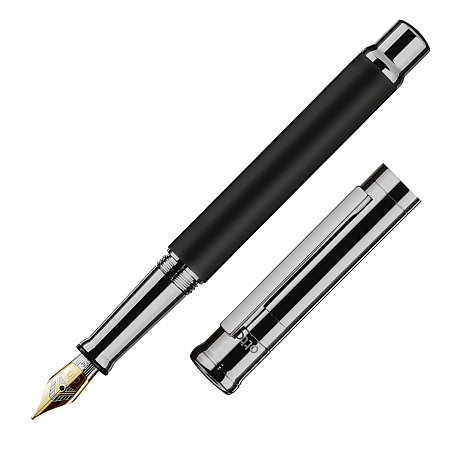 Otto Hutt Design 04 Matt Black 18K Gold Nib - Fountain [EF]