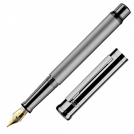 Otto Hutt Design 04 Ruthenium Grey 18K Gold Nib - Fountain [M]