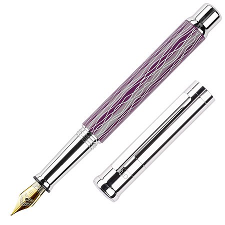 Otto Hutt Design 04 Wave Lilac 18K Gold Nib - Fountain [M]