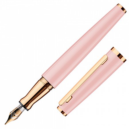 Otto Hutt Design 06 Shiny Lacquer Pink 18K Gold Nib - Fountain [M]