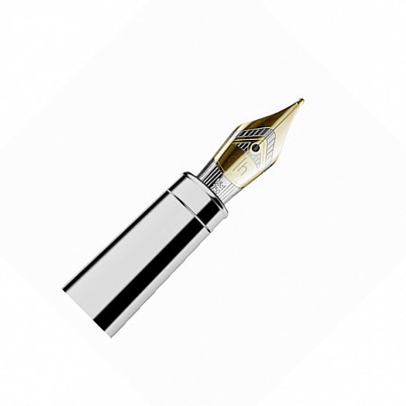 Otto Hutt 03 Fountain Nib Unit Platinum Plated 18K Gold - Bicolor [EF]