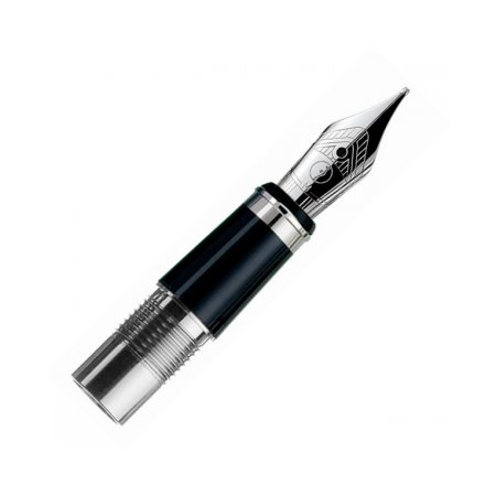 Otto Hutt 02 Fountain Nib Unit Steel - Platinum Plated [B]