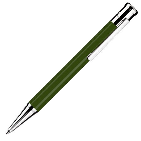 Otto Hutt Design 04 Shiny Lacquer Olive Green - Ballpoint