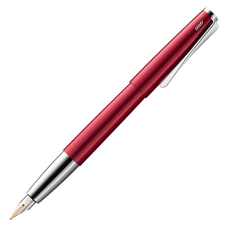 Lamy Studio Piano Red 14K Gold Nib - Fountain [EF]