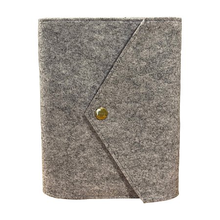 P.A.P Sweden Mia Wool Notebook A5 - Grey