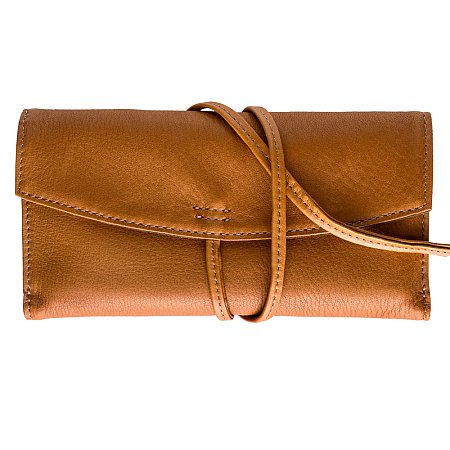 Pilot Leather Pencil Case Lace for 3 Pens - Camel