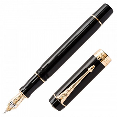 Parker Duofold Classic Black GT Centennial - Fountain [EF]