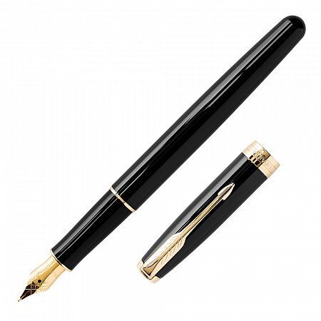 Parker Sonnet GT Black Lacquer - Fountain [M]