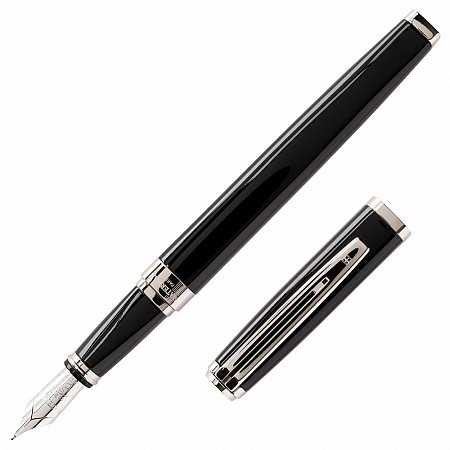 Waterman Exception Slim Laque Black - Fountain [F]