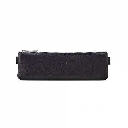 Sonnenleder Boldt Pencil Case with Zipper - Black