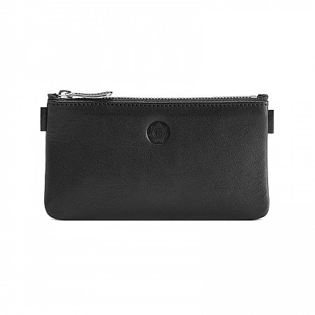 Sonnenleder Buchner Pencil Case with Zipper - Black