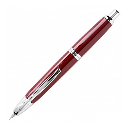 Pilot Capless Rhodium Trim Red - Fountain [F]