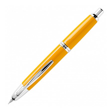 Pilot Capless Rhodium Trim Yellow - Fountain [B]