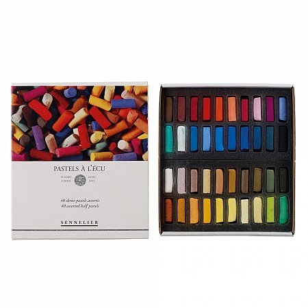 Sennelier Soft Pastels - 40-set 1/2 pastels