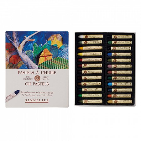 Sennelier Oil Pastels 5ml 24-set Landscape