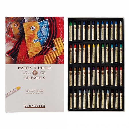 Sennelier Oil Pastels 5ml 48-set Assorted